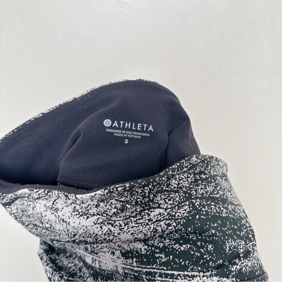 Athleta Womens S Elation Glades High-Rise 7/8 Tight Leggings in Textured Gray - Picture 9 of 14